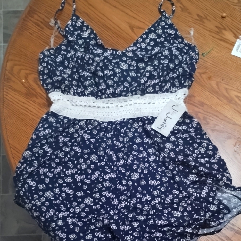 Juicy Couture Navy Floral Chemise